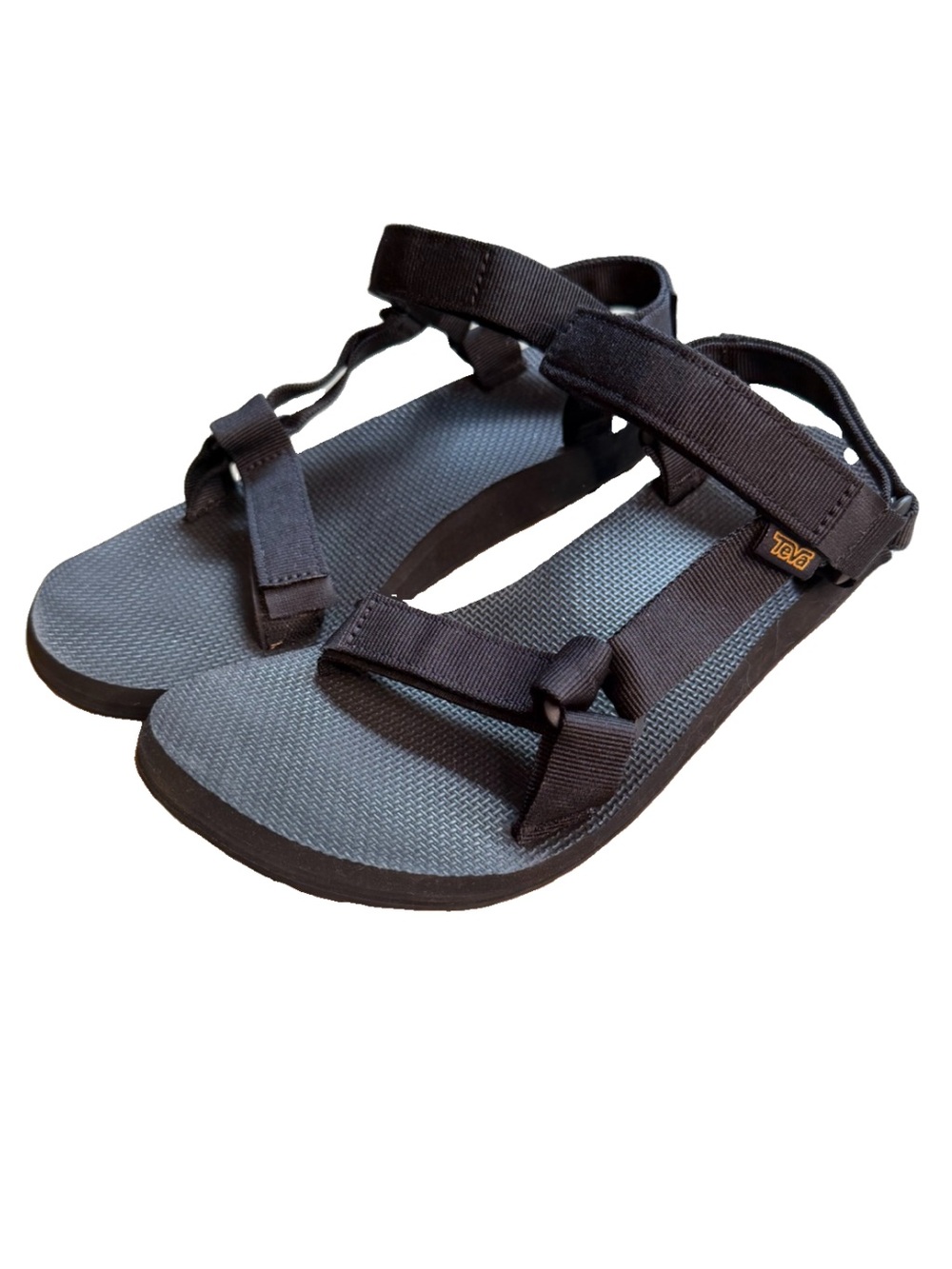 Teva Original Universal Black Outdoor Sports Sandals 1003987 Women's Size 10 S4